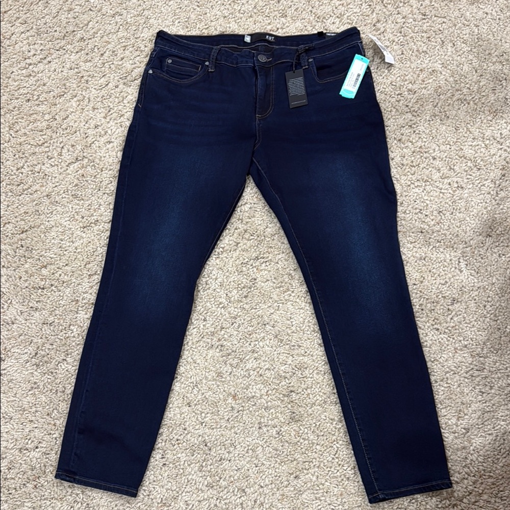 Kut from the Kloth  Dark Wash toothpick Skinny Jeans